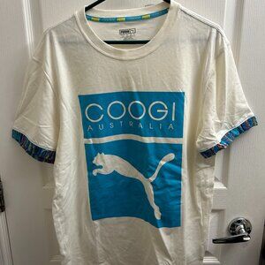 Puma Tee, White/Blue - Coogie Australia